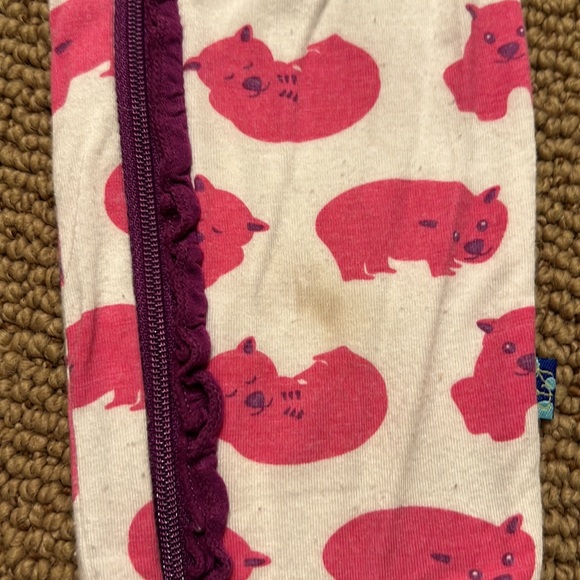 3 FOR $30 - Kickee Pants Wombat Muffin Ruffle Coverall with Zipper - PLAY - Picture 5 of 6